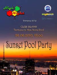 poze sunset pool party la island club