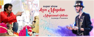 poze super show leon magdan si magicianul antonio