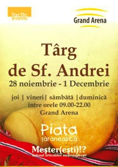 poze targ de sfantul andrei in grand arena mall