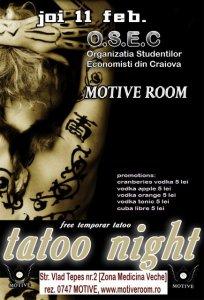 poze tattoo night in craiova
