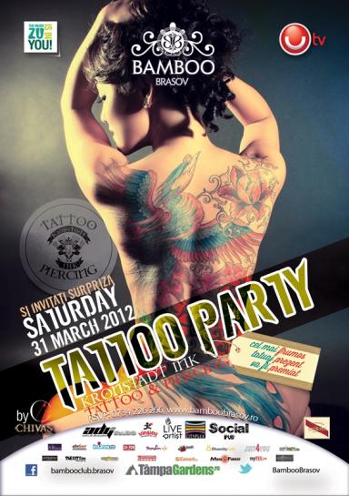 poze tattoo party bamboo brasov sambata 31 martie