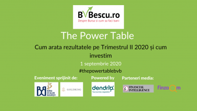 poze the power table cum arata rezultatele pe trimestrul ii 2020 i 