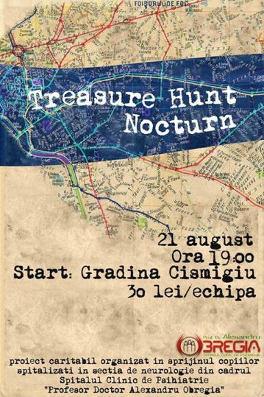 poze treasure hunt nocturn bucuresti