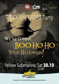 poze trick or treat party in yellow submarine