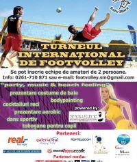 poze turneu international de footvolley in satu mare