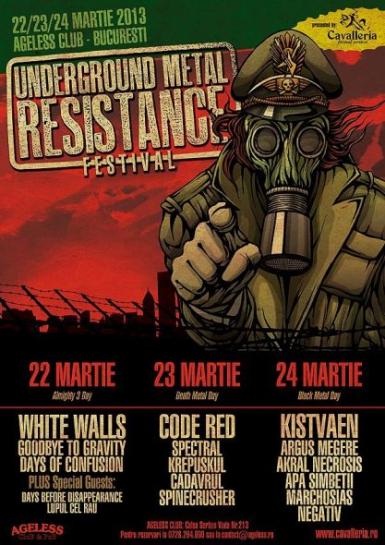 poze underground metal resistance 2013 in ageless club