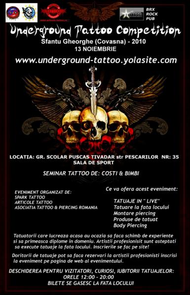 poze underground tattoo competition