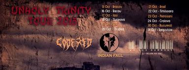 poze  unholy trinity tour oradea 2015 abyss rock metal