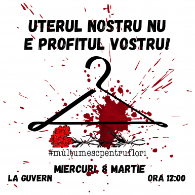 poze uterul nostru nu e profitul vostru protest 8 martie