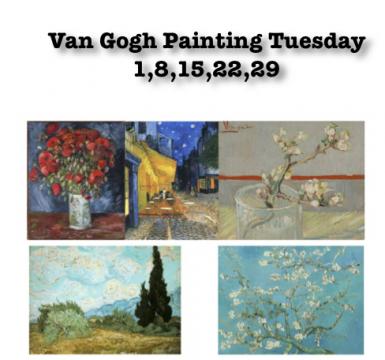 poze van gogh painting tuesday