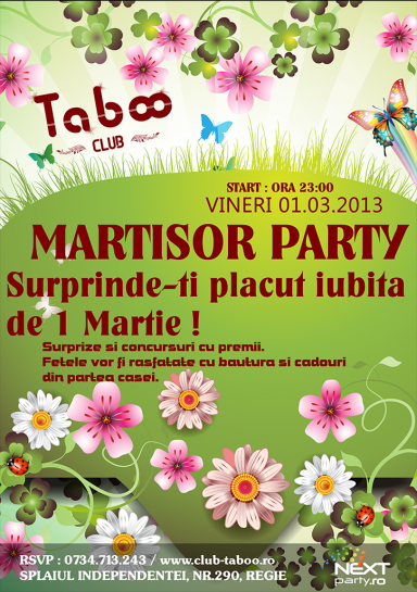 poze vineri 1 martie club taboo bucuresti martisor party