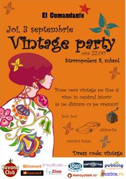 poze vintage party