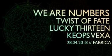 poze we are numbers twist of fate keops vexa si lucky thirteen