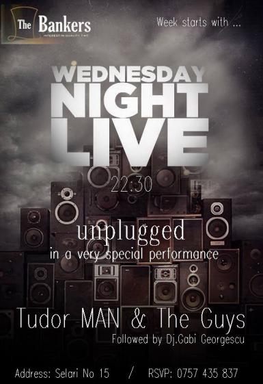 poze wednesday night live w tudor man band the bankers 