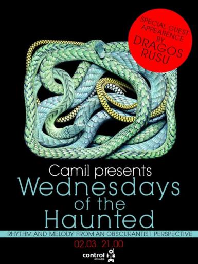 poze wednesday of the haunted cu camil in club control 