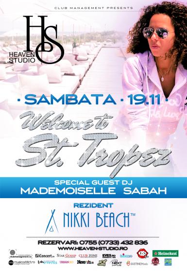 poze welcome to saint tropez night mademoiselle sabah heaven studio timisoara