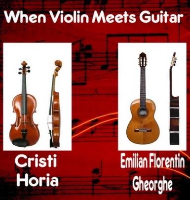 poze when violin meets guitar in club mojo