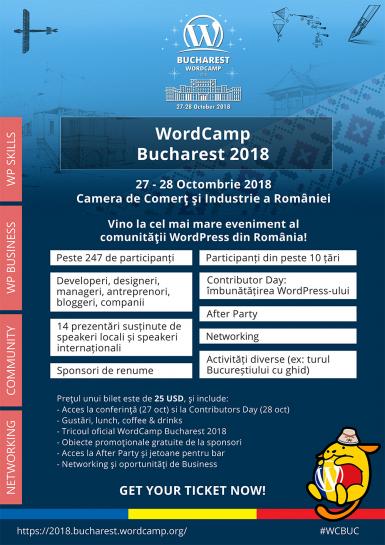 poze wordcamp bucuresti 2018