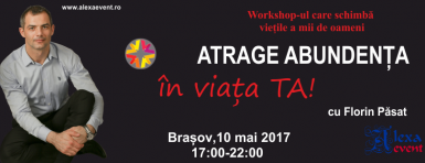 poze workshop brasov atrage abundenta in viata ta cu florin pasat