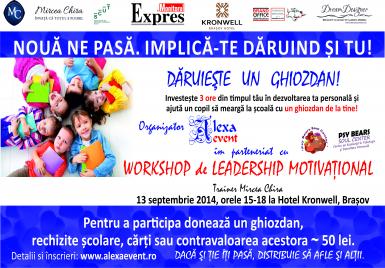 poze workshop cu scop caritabil leadership motivational 