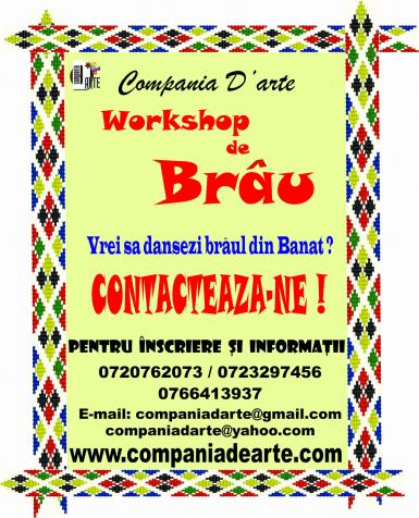 poze workshop de dans popular din banat braul