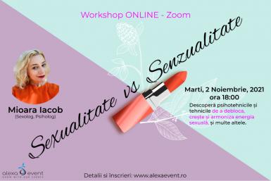 poze workshop femeia sexualitate vs senzualitate cu mioara iacob