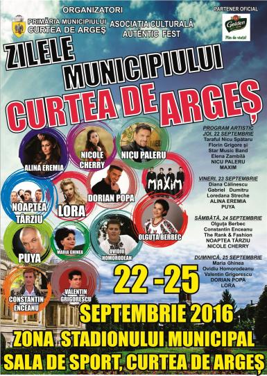 poze zilele municipiului curtea de arges 2016