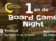 1 an de board game night