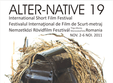 alter native 19 festivalul international de film de scurt metraj
