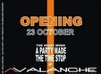 avalanche opening party