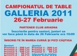 campionatul de table galleria 2011
