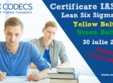 codecs examen de certificare paper based lean six sigma