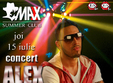 concert alex in maxx summer club din bucuresti