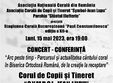 concert conferinta in stagiunea corala paul constantinescu 