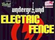 concert electric fence in underground pub