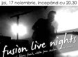 concert fusion live nights daniel lazar 17 noiembrie 2011