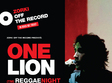 concert one lion reggae night in zorki off the record