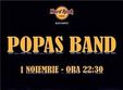 concert popas band in hard rock cafe