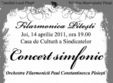 concert simfonic la filarmonica pitesti