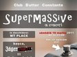 concert supermassive in club butter