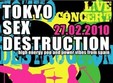 concert tokyo sex destruction si vibravoid timisoara
