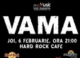 concert vama in hard rock cafe