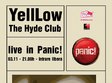 concert yelllow la the panic club