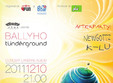 concertul de lansare de album ballyho al trupei tunderground in timisoara si arad 10 si 11 decembrie 2011