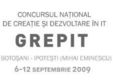 concursul national de creatie si dezvoltare in it grepit 2009