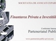 conferinta finantarea privata a investitiilor publice la bucuresti