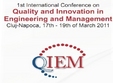 conferinta quality and innovation in engineering and management 
