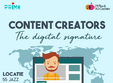 content creators the digital signature