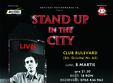 costel stand up in the city in club bulevard brasov