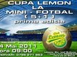 cupa lemon la mini fotbal